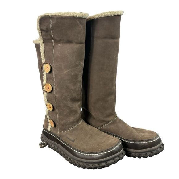 EUC NIKE VALENKA 2 LEATHERS WINTER BOOTS WOMEN’S SIZE 9/EURO 40.5 - Picture 4 of 15